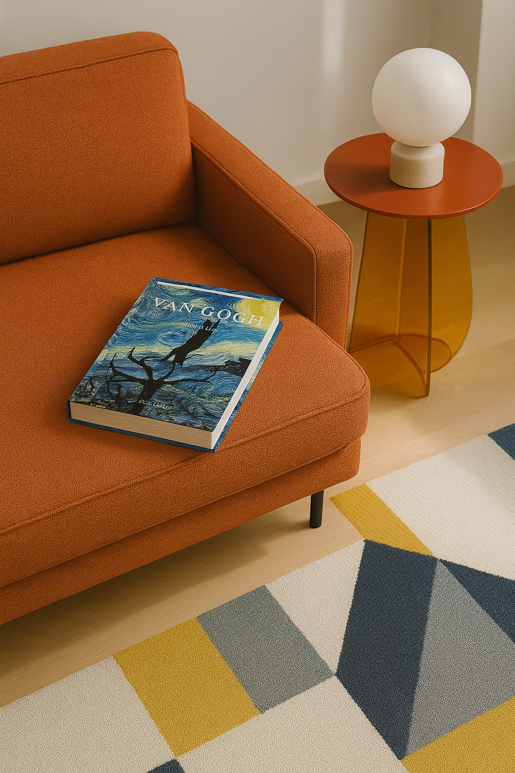 Van-Gogh-Inspired Hideout Book
